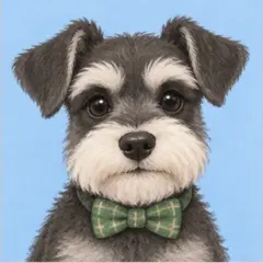 Schnauzer card